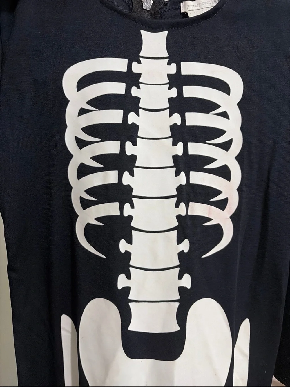 Glow-in-the-Dark Dino Skeleton Halloween Costume